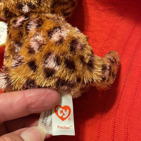 Beanie Boos Bundle:   Patches, Buckwheat and Leona 2 with hang tags (mlb) - Picture 4 of 10